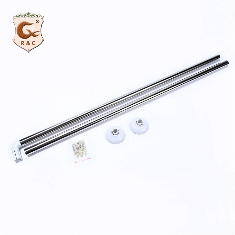 Wholesale Eco-Friendly Bathroom Stainless Steel Shower Curtain Rod